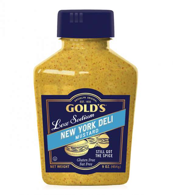 Gold's Low Sodium New York Deli Mustard Gold's Pure Foods